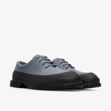 Camper Pix Formal Shoes Grey / Black - Mens Singapore TJVYNK-431